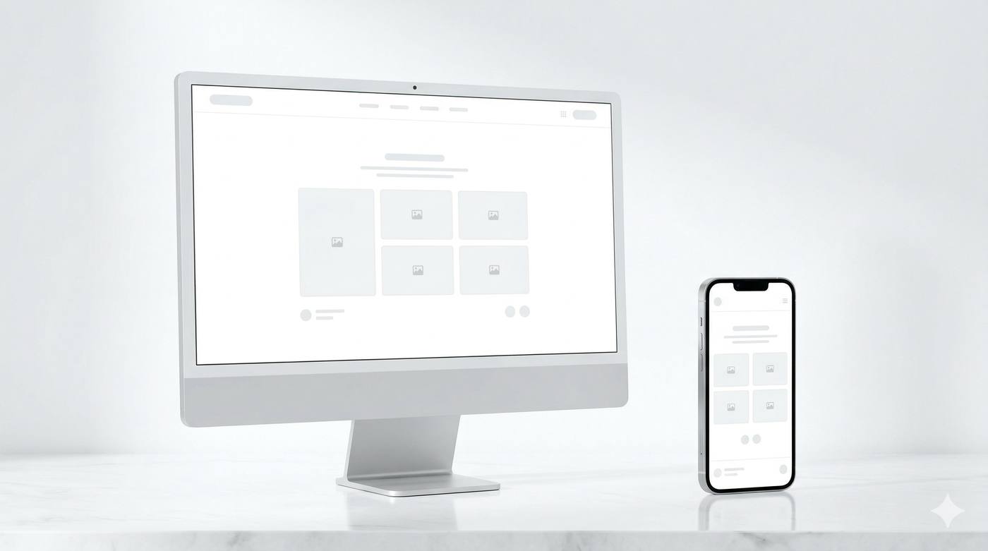 Web development workspace